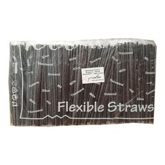 Καλαμάκια ΣΠΑΣΤΑ ΜΑΥΡΑ 240mm - 1000 Τεμάχια