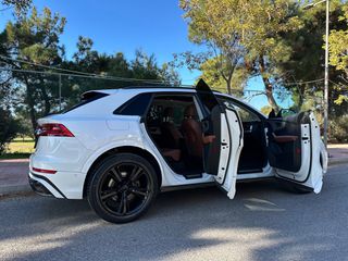 Audi Q8 2019 50Tdi,S-Line,Panorama,Αεροαναρτηση,Satin pearl,ΕΛΛΗΝΙΚΟ-thumb-3