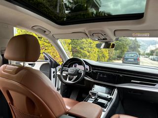Audi Q8 2019 50Tdi,S-Line,Panorama,Αεροαναρτηση,Satin pearl,ΕΛΛΗΝΙΚΟ-thumb-6