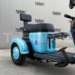 Τρίτροχη 2025 Ηλεκτρικό Τρίκυκλο 2+1 750.2 Τύπος VESPA STYLE-thumb-14