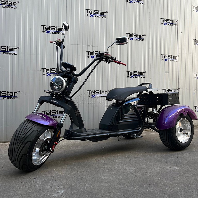 Τρίτροχη 2025 Ηλεκτρική τρίκυκλη HARLEY Χ30 SPORT - Νέο μοντέλο 2025