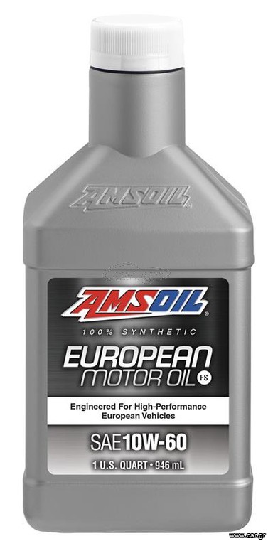AMSOIL 10W-60 FS 100% SYNTHETIC EUROPEAN MOTOR OIL (946ml)