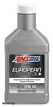 AMSOIL 10W-60 FS 100% SYNTHETIC EUROPEAN MOTOR OIL (946ml)