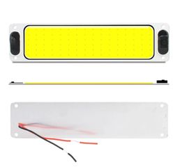Led Πλαφονιέρα Οροφής Λευκή με Κουμπί OnOff 12V36V