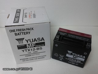 ΜΠΑΤΑΡΙΑ YUASA/GS YTX12-BS ΓΙΑ YAMAHA