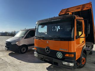 Ανατροπή Mercedes-Benz 2000 Atego 815 8,6t Meiller ανατροπή 3 πλευρές