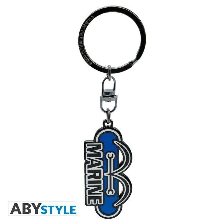 ONE PIECE - Marine Keychains x4