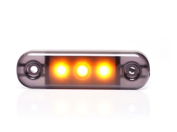 Φανάρι Φως Όγκου Φιμέ 24V 3 Led Πορτοκαλί
