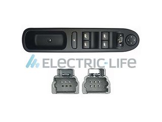 ΔΙΑΚΟΠΤΗΣ ΗΛΕΚ. ΠΑΡΑΘΥΡΩΝ PEUGEOT 307 9pin 4ΑΠΛΟΣ OEM Code : 6554.KT
