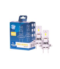 ΛΑΜΠΕΣ H7 12V 2x 21W max6.000K 4600lm PRO SMART SERIES LED M-TECH - 2 τεμ.