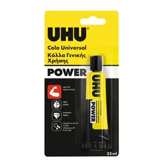 Κόλλα γενικής χρήσης πολύ ισχυρή UHU Power 30gr/33ml