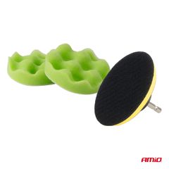 ΒΟΥΡΤΣΕΣ ΚΑΘΑΡΙΣΜΟΥ ΚΑΙ ΓΥΑΛΙΣΜΑΤΟΣ ΣΕΤ 21ΤΕΜ ΓΙΑ ΔΡΑΠΑΝΟ ΣΕ ΤΣΑΝΤΑ ΠΡΑΣΙΝΟ ΧΡΩΜΑ AMIO - 21 Τεμ.-thumb-6