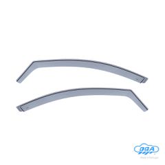 ΖΕΥΓΑΡΙ ΜΠΡΟΣΤΙΝΟΙ ΑΝΕΜΟΘΡΑΥΣΤΕΣ ΓΙΑ RENAULT MEGANE III 4D/5D 2008+ / RENAULT FLUENCE 5D 2010-2014 ΑΠΟ ΕΥΚΑΜΠΤΟ ΧΥΤΟ ΑΚΡΥΛΙΚΟ ΓΥΑΛΙ  (CAST ACRYLIC GLASS) DGA - 2 ΤΕΜ.