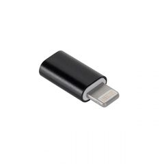 M-Life ML-0851B Αντάπτορας MicroUSB σε Lightning Port (iPhone) Μαύρος