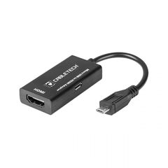 Cabletech DM-0933-A Αντάπτορας MHL MicroUSB - HDMI FullHD