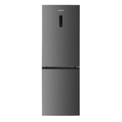 Muhler NFC185IE Ψυγειοκαταψύκτης NoFrost 323lt Υ184xΠ60xΒ66.5εκ. Inox, E