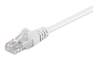 GOOBAY καλώδιο δικτύου 68501, CAT 5e U/UTP, CCA, 1m, λευκό