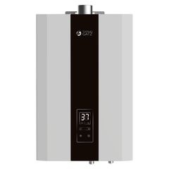 Thermogatz G24-LEC + Καμινάδα Επιτοίχιος Ταχυθερμοσίφωνας Κεντρικός Αερίου 23kW