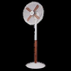 Primo PRSF-80620 Ανεμιστήρας Ορθοστάτης 16'' 40εκ. Λευκός - Ξύλο