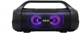 Akai ABTS-50 Αδιάβροχο φορητό ηχείο Bluetooth με TWS, USB, LED, micro SD και Aux-In – 30 W