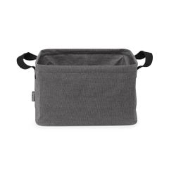 Brabantia 1008914 Καλάθι ρούχων Linn 35L, Pepper Black
