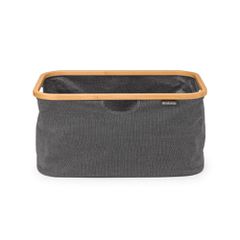 Brabantia 1008915 Καλάθι ρούχων Linn 40L, Pepper Black