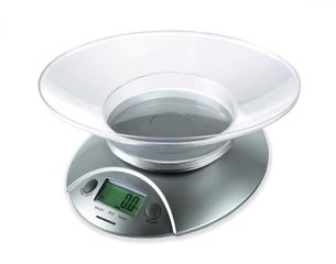 Heinner HKS-5SL Ψηφιακή Ζυγαριά Κουζίνας 1gr/5kg, Ασημί