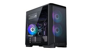 Phanteks Eclipse P200A D-RGB Gaming Mini Tower Κουτί Υπολογιστή με Πλαϊνό Παράθυρο Μαύρο