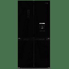 Finlux FXCA FD6207 PUREBDE BLCK Ψυγείο Ντουλάπα 488lt NoFrost Μαύρο, Ε