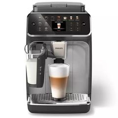 Philips EP4446/70 Αυτόματη Μηχανή Espresso Εντοιχιζόμενη 1500W Πίεσης 15bar για Cappuccino με Μύλο Άλεσης Ασημί