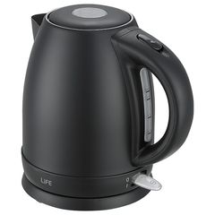 Life Pearl Βραστήρας 1.7lt 2200W, Μαύρος (221-0328)