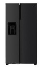 Heinner HSBS-HM513NFIMDXE++ Ψυγείο Ντουλάπα Total NoFrost 513lt Μαύρο, E