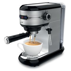 Life 221-0213 Origin Μηχανή Espresso 1450W Πίεσης 15bar Ασημί