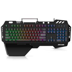 NOD 141-0173 Zero Dark Gaming Πληκτρολόγιο με διακόπτες και RGB φωτισμό (Αγγλικό US)