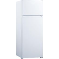 Crown DF241EWH Δίπορτο Ψυγείο 206 lt , E , Στατικό , Λευκό Υ143xΠ55xΒ55