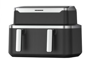 Heinner HAF-DDB9BK26 Air Fryer με Διπλό Αποσπώμενο Κάδο 9lt Μαύρο