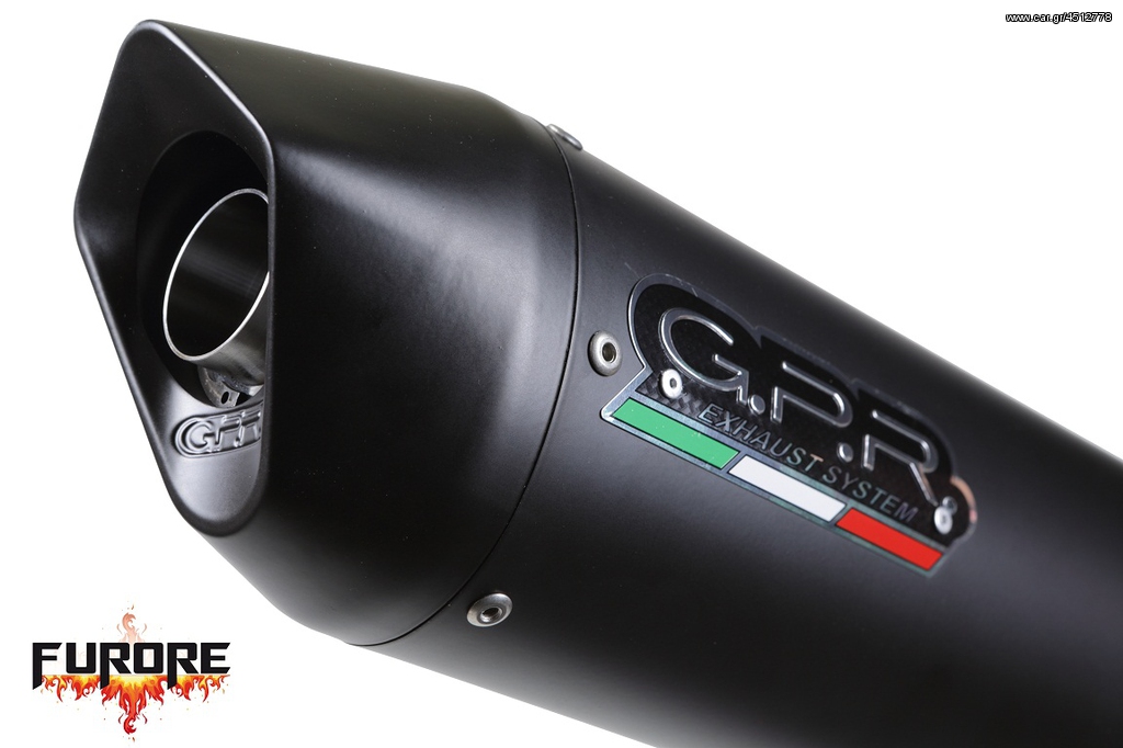ΕΞΑΤΜΙΣΗ ΤΕΛΙΚΟ GPR FURORE BLACK TRIUMPH SPEED TRIPLE 1997-2001