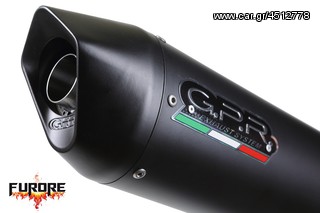 ΕΞΑΤΜΙΣΗ ΤΕΛΙΚΟ GPR FURORE BLACK TRIUMPH SPEED TRIPLE 1997-2001