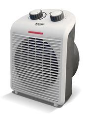 BRUNO 2 σε 1 αερόθερμο δωματίου BRN-0211, 2000W, με ανεμιστήρα, λευκό