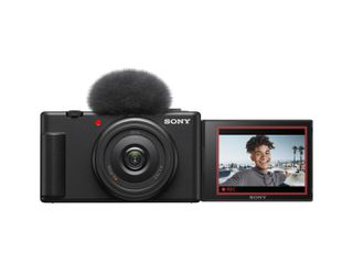 Sony ZV-1F Compact Φωτογραφική Μηχανή 20.1MP με Οθόνη 3" και Ανάλυση Video 4K UHD Μαύρη