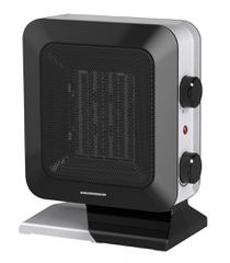 Heinner HCH-L1400BK Κεραμικό Αερόθερμο Δωματίου Δαπέδου Γκρι 1400W
