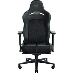 Razer Enki Pro Καρέκλα Gaming Δερματίνης με Ρυθμιζόμενα Μπράτσα Μαύρο/Πράσινο