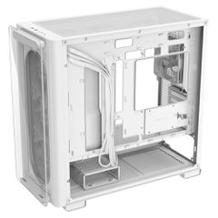 Asus A23 Plus Gaming Midi Tower Κουτί Υπολογιστή με Πλαϊνό Παράθυρο και RGB Φωτισμό Λευκό