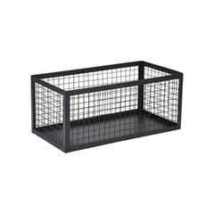 Estia 02-27650 Καλαθι Αποθηκευσης & Οργανωσης Cage Μεταλλικο 23.5x15x11cm Μαυρο