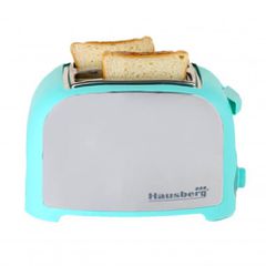 Hausberg HB-190BL Φρυγανιέρα 2 Θέσεων 750W Μπλέ