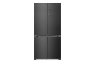 Heinner HSBS-HM505MDSINFDXE++ Ψυγείο Ντουλάπα 505L NoFrost Υ190.2xΠ90.5xΒ59.7εκ. Dark Inox