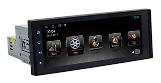 POWERTECH ηχοσύστημα αυτοκινήτου PT-1334 με οθόνη αφής 6.9", Bluetooth/WiFi/GPS/USB