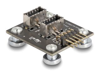 DELOCK αντάπτορας USB 2.0 Pin σε 2x USB Type-E Key A 67176 με USB pin καλώδιο