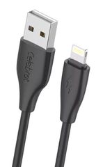 CELEBRAT καλώδιο Lightning σε USB CB-31, 15W, 480Mbps, 1m, μαύρο