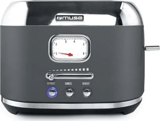 MUSE MS-120 DG Φρυγανιέρα 2 Θέσεων 1000W Γκρι
